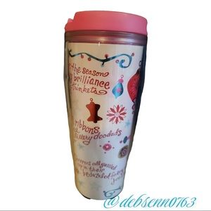 Starbucks 2006 vintage Christmas Holiday Travel Mug/Tumbler